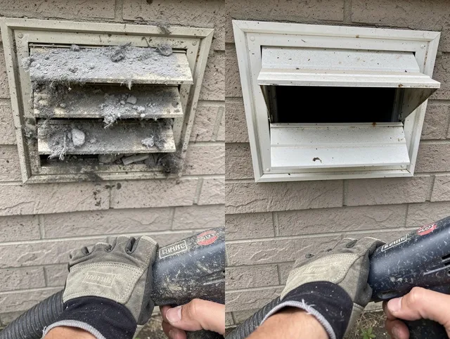 Professional dryer exhaust vent cleaning by Colorado Springs Dryer Vent Cleaning in Colorado Springs