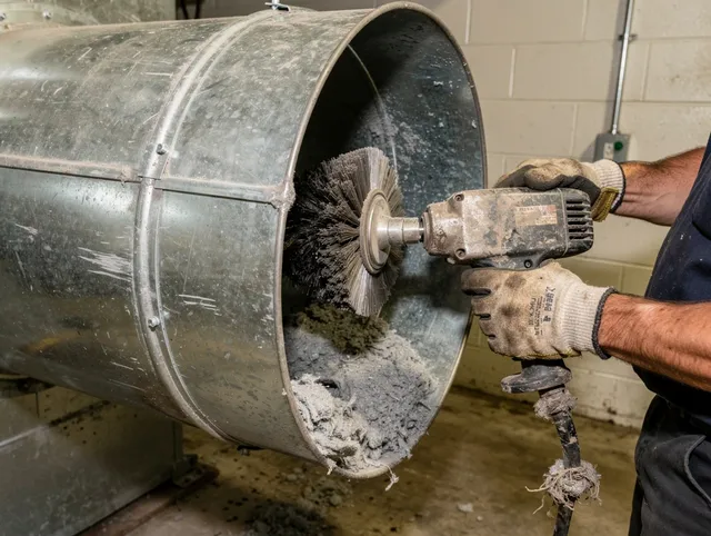 Industrial-grade dryer vent cleaning by Colorado Springs Dryer Vent Cleaning in Colorado Springs