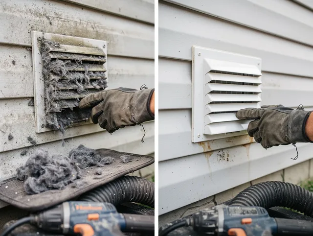 Residential dryer vent cleaning by Colorado Springs Dryer Vent Cleaning in Colorado Springs